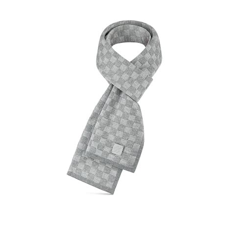 louis vuitton damier graphite wool scarf and hat|Damier Heritage Scarf S00 .